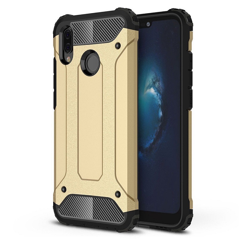 mobiletech-huawei-psmart-2019-luxury-armor-case-gold-